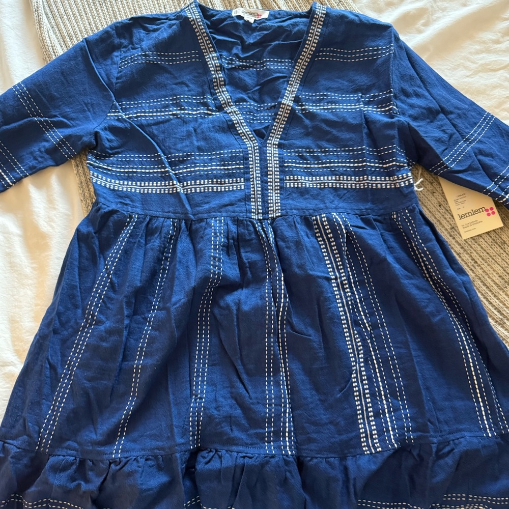 Lemlem Long Sleeve Caftan NWT